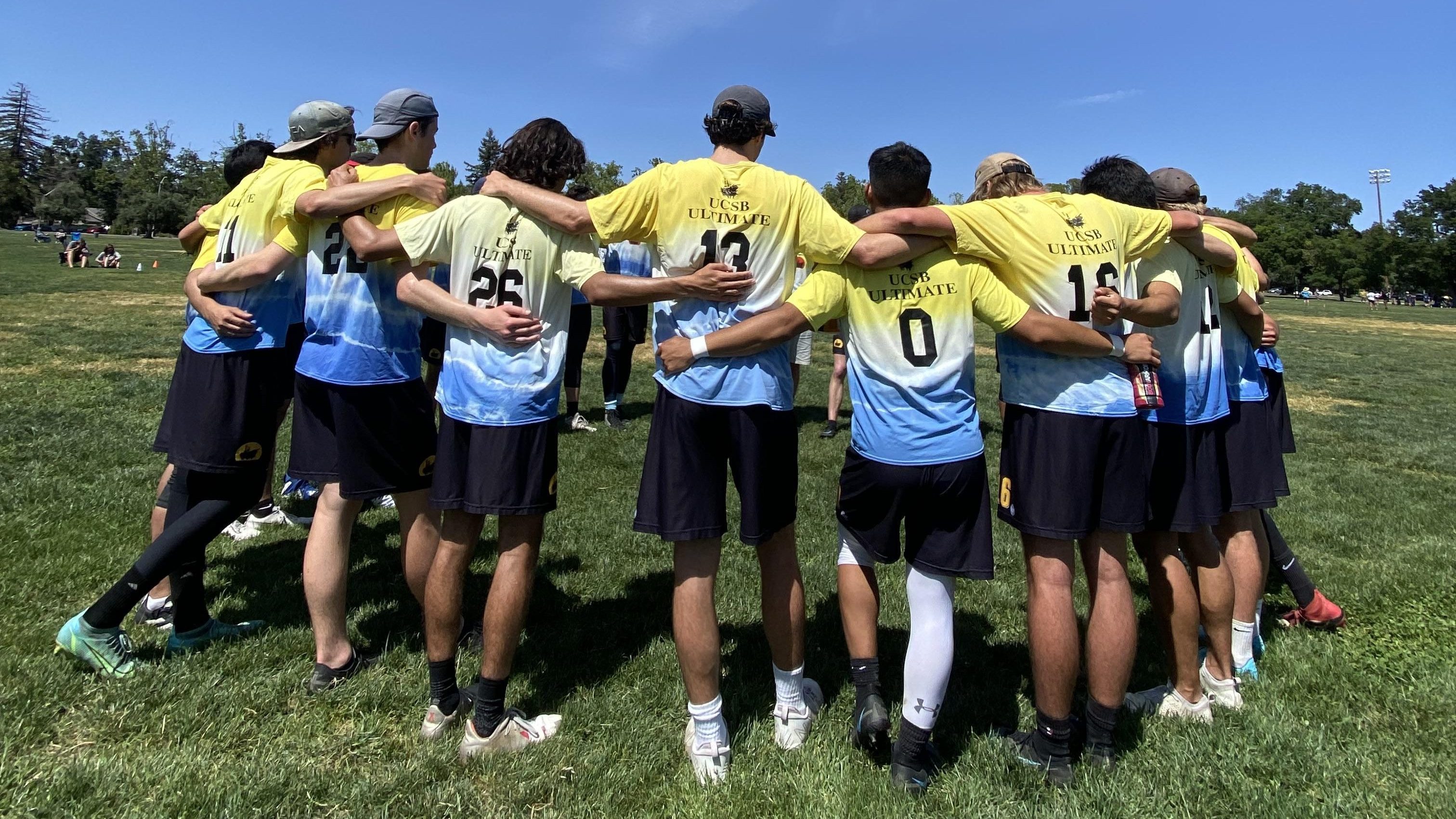 Black Tide huddle